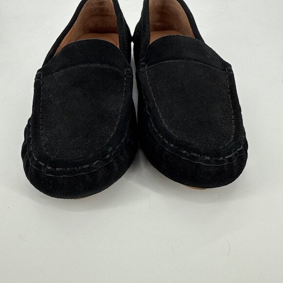 Gentle Souls Women’s Size 6.5 Mina Driver Black Suede Slip On Flats Shoes Comfy - Picture 7 of 8